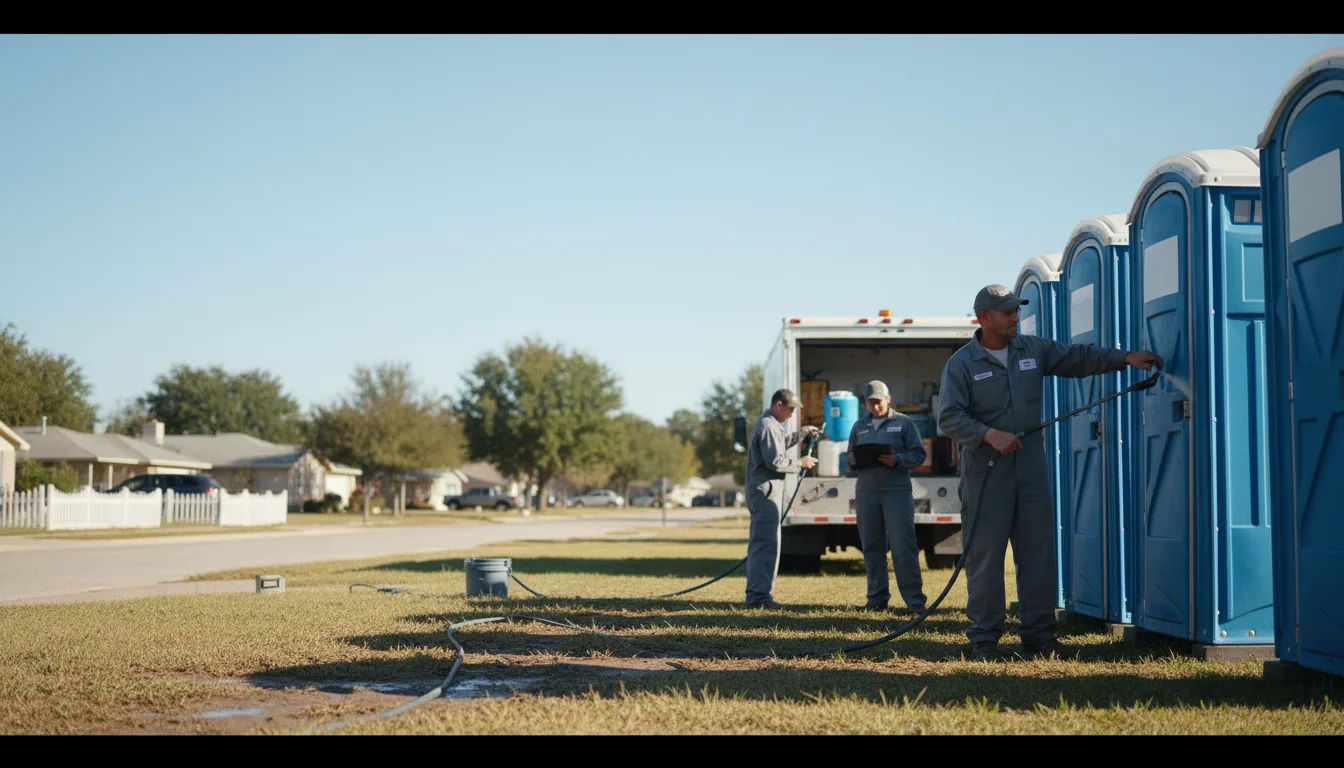 Long-Term Portable Toilet Rental in Grover, NC near me